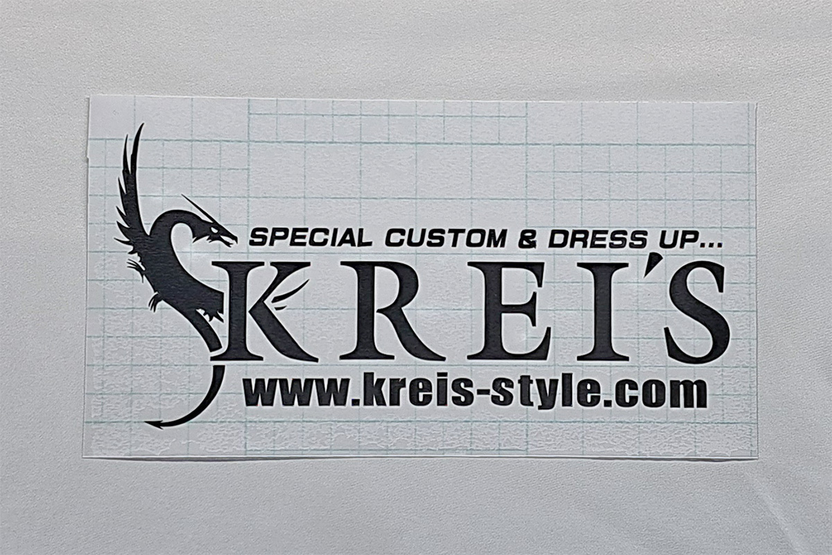 「KREI'S」ベーシックカッティングステッカー